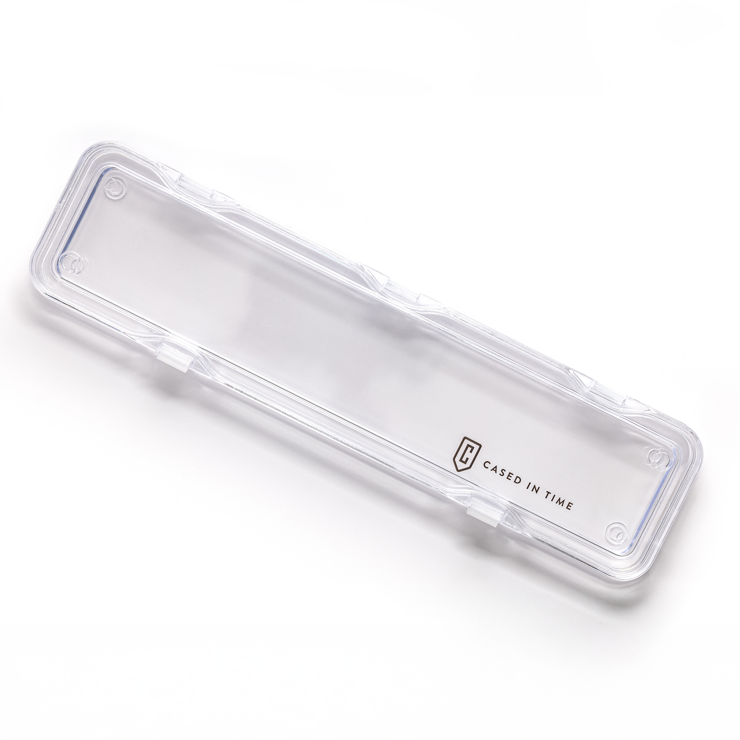 cased in time zero-g membrane watch box case stackable protection