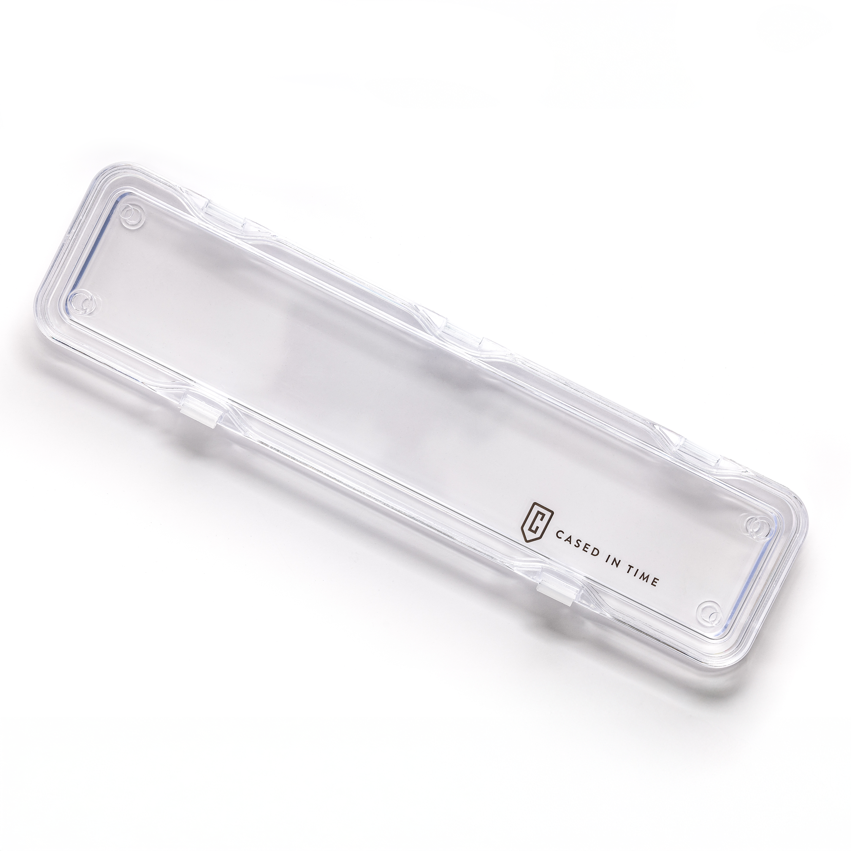 cased in time zero-g membrane watch box case stackable protection