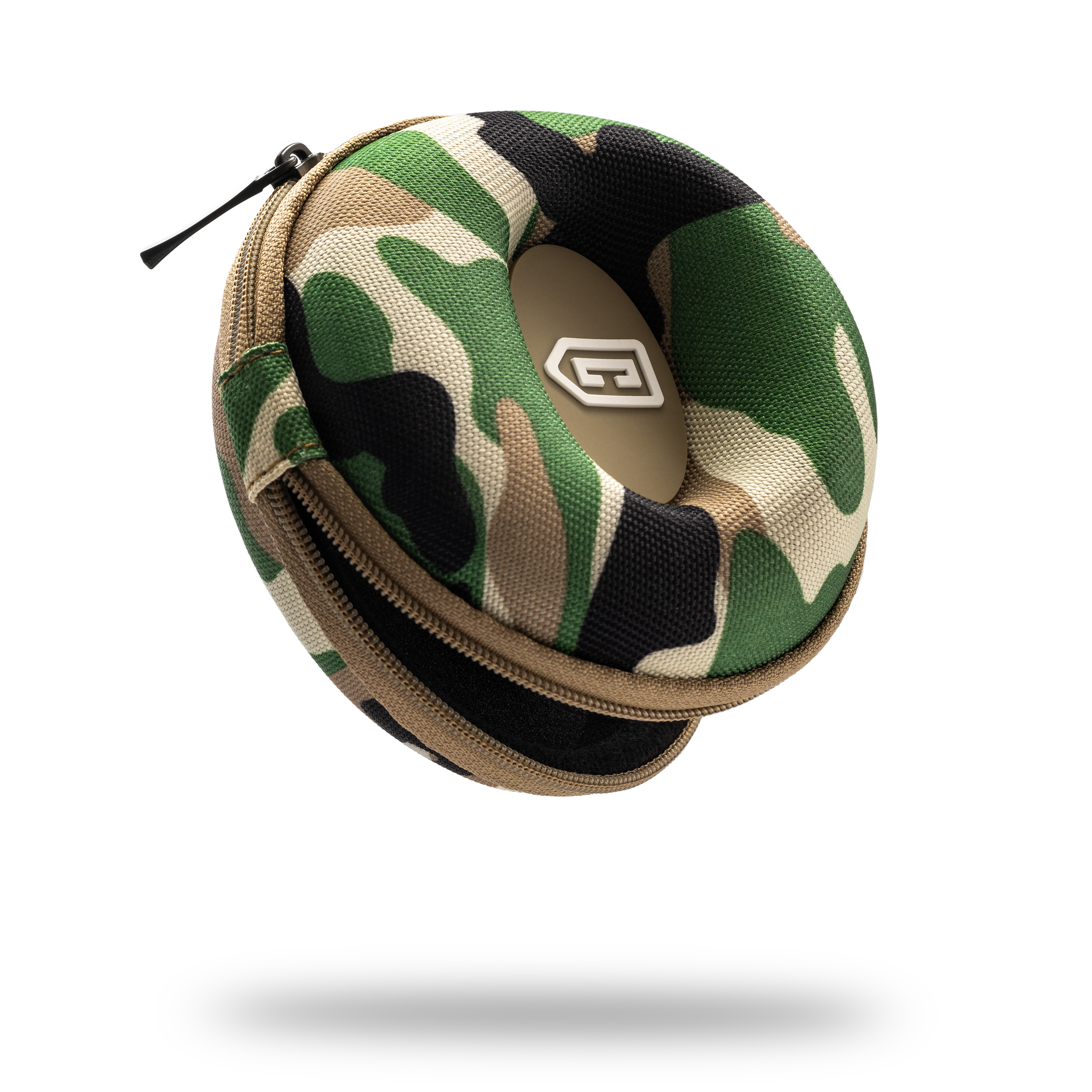 Watch Donut Travel Case - Forest Green Camo | Cased In Time