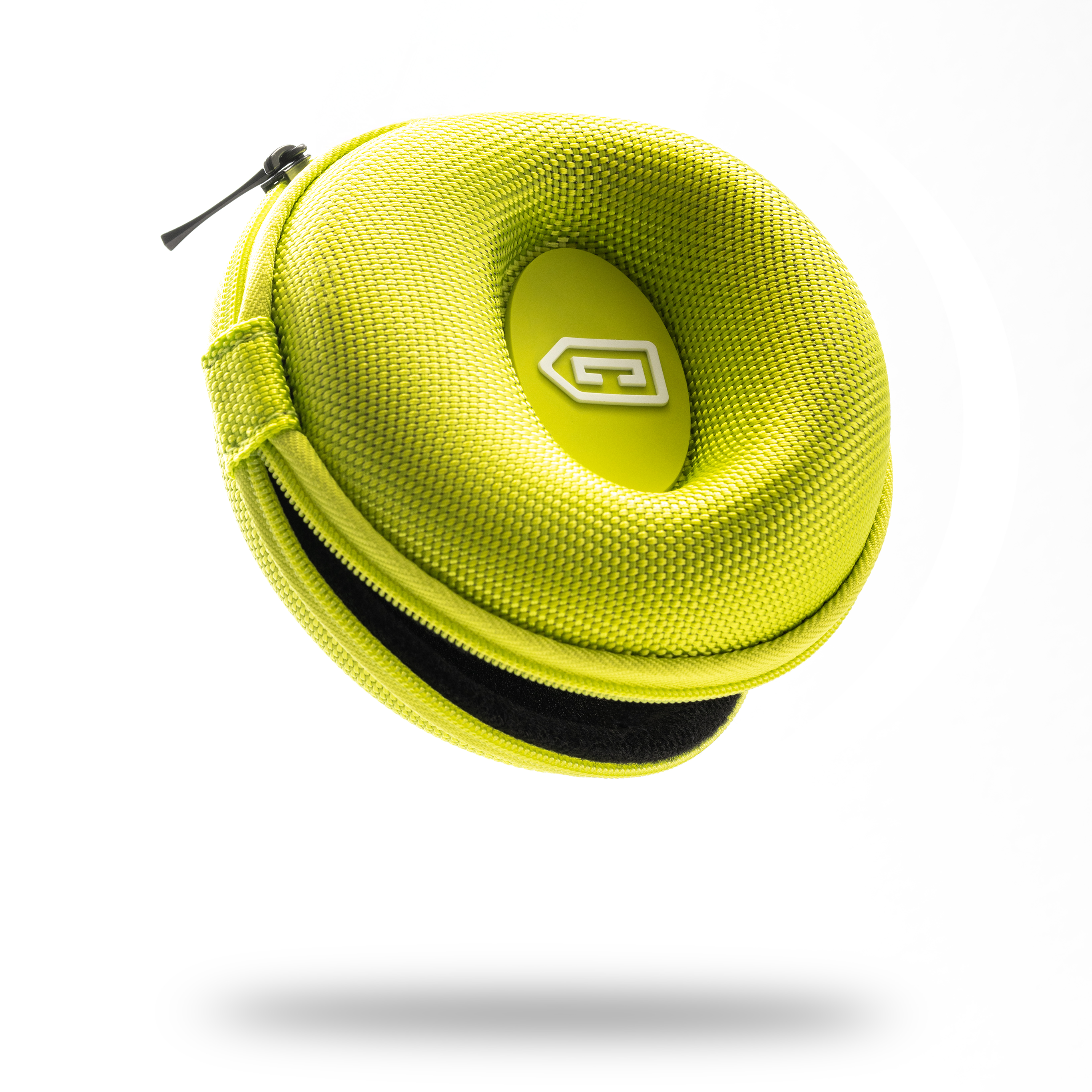 Cased In Time Secure Single Watch Travel Case - Lime Green