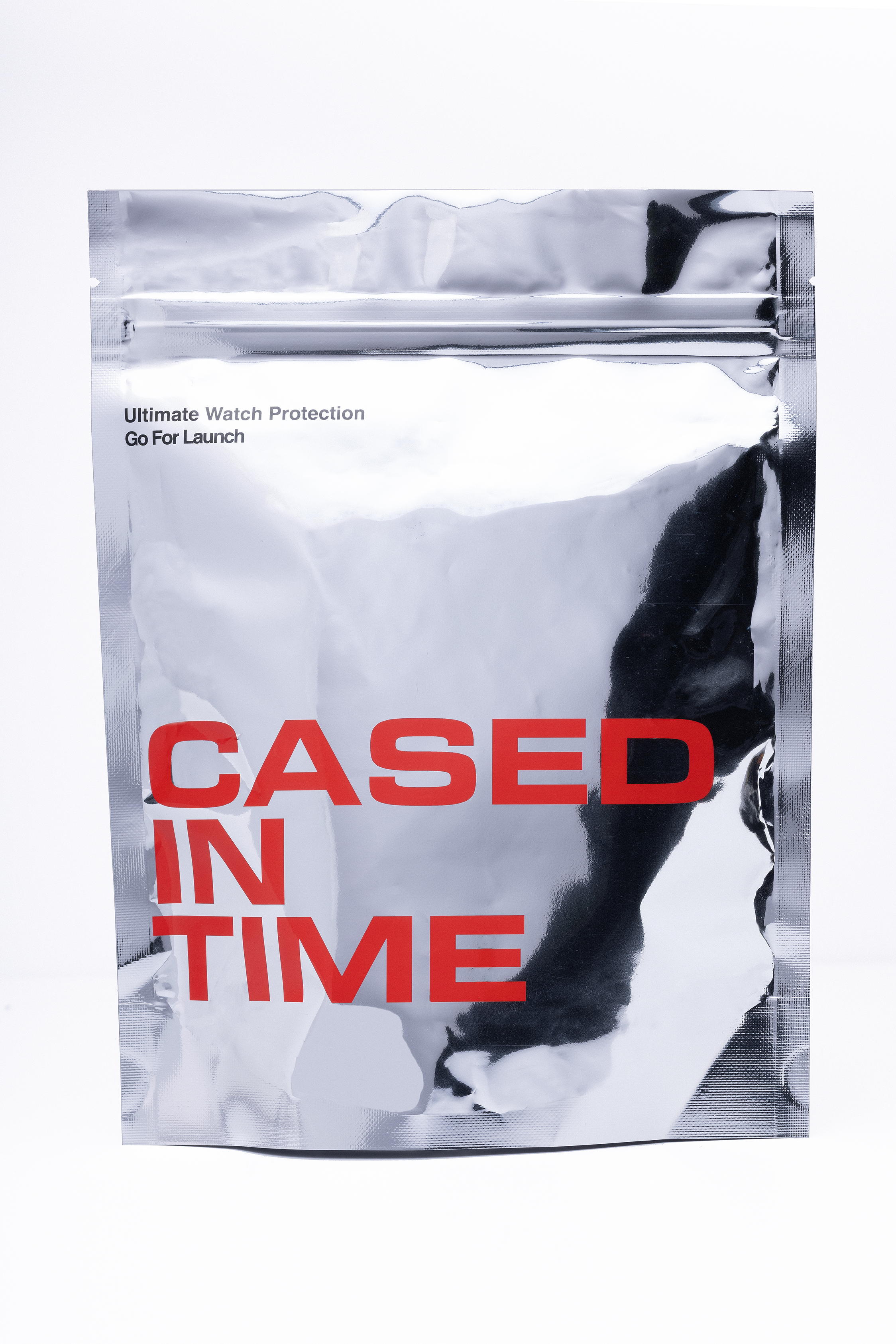 Secure Single Watch Travel Case - NASA Moon