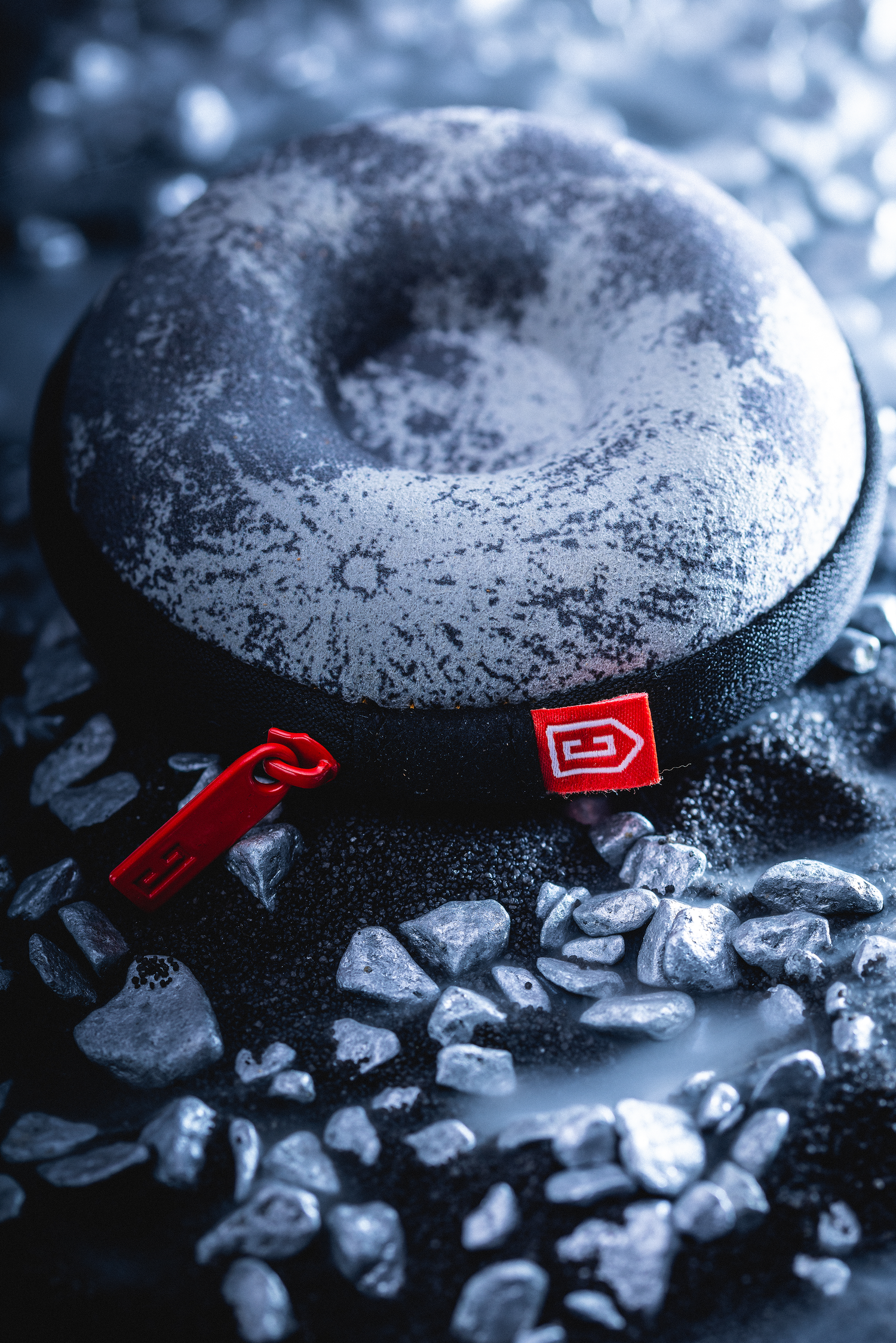 cased in time d'ohnut single watch protection case moon design nasa