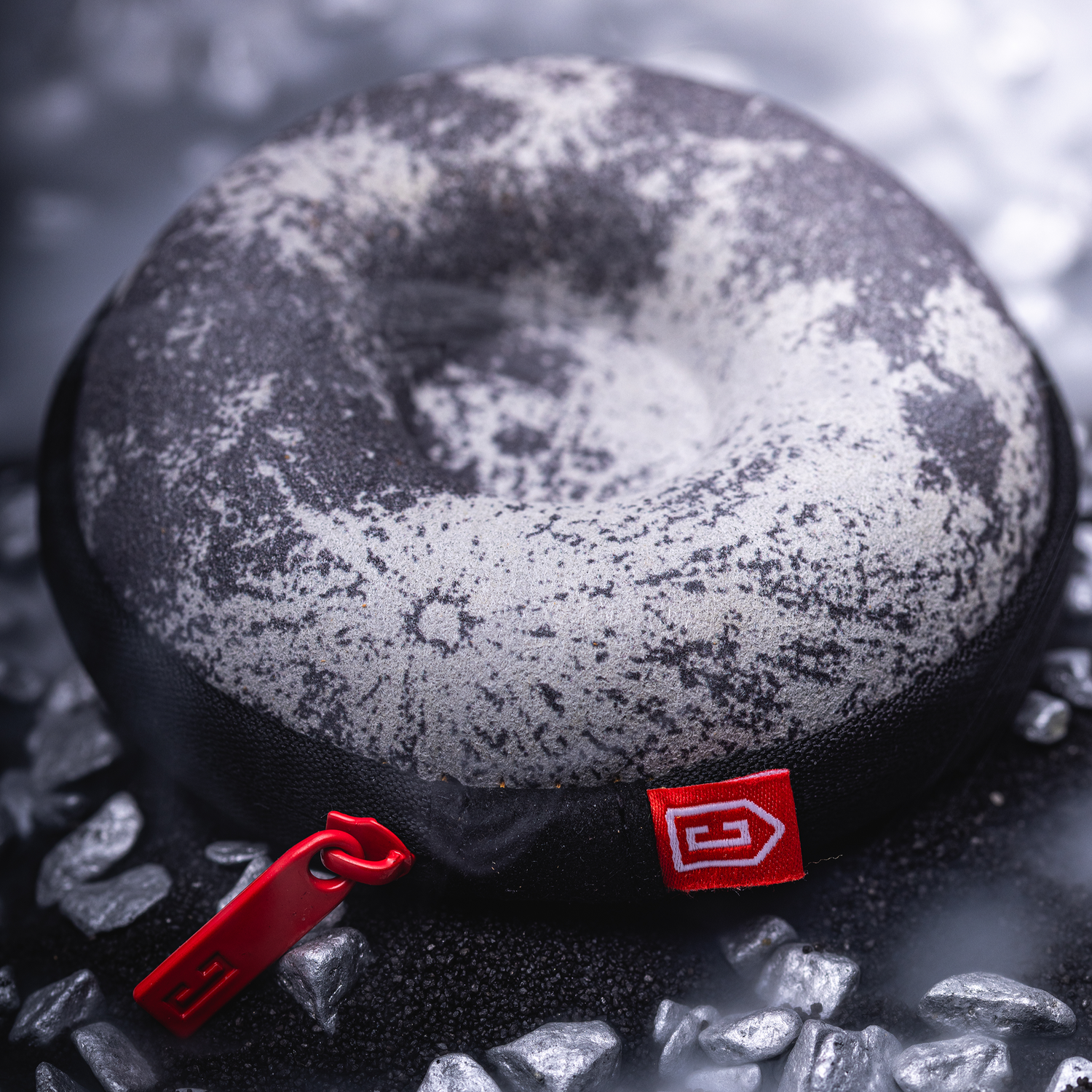 cased in time d'ohnut single watch protection case moon design nasa