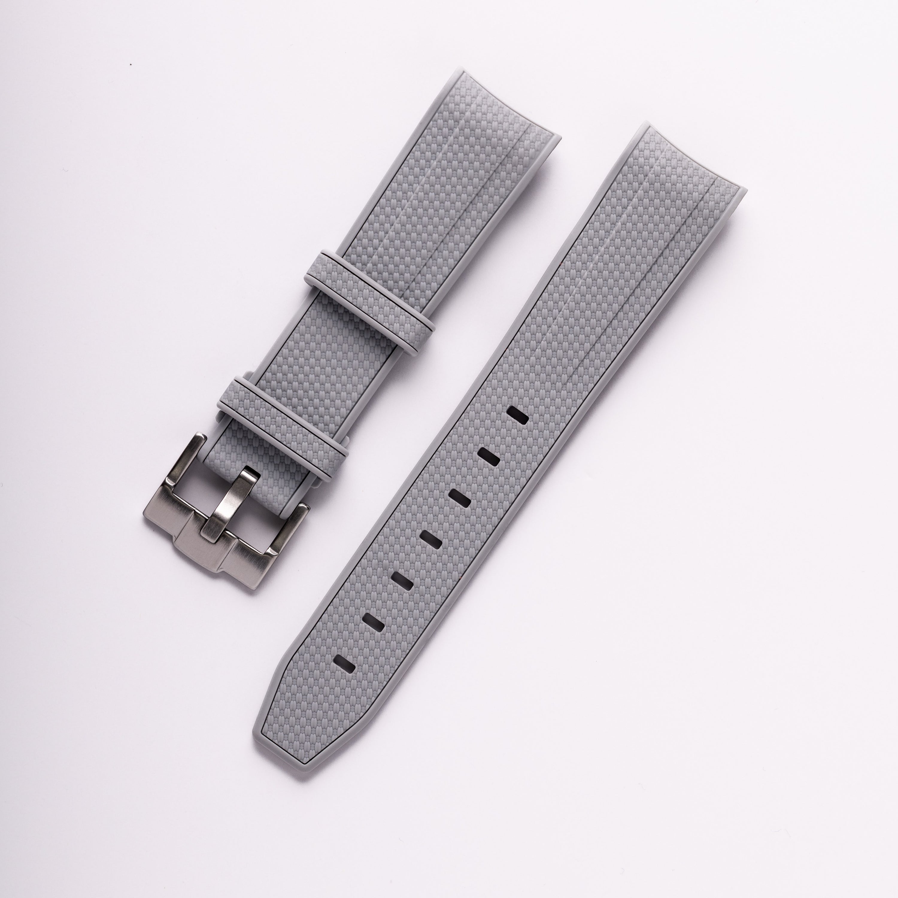Omega Swatch Grey Rubber Strap