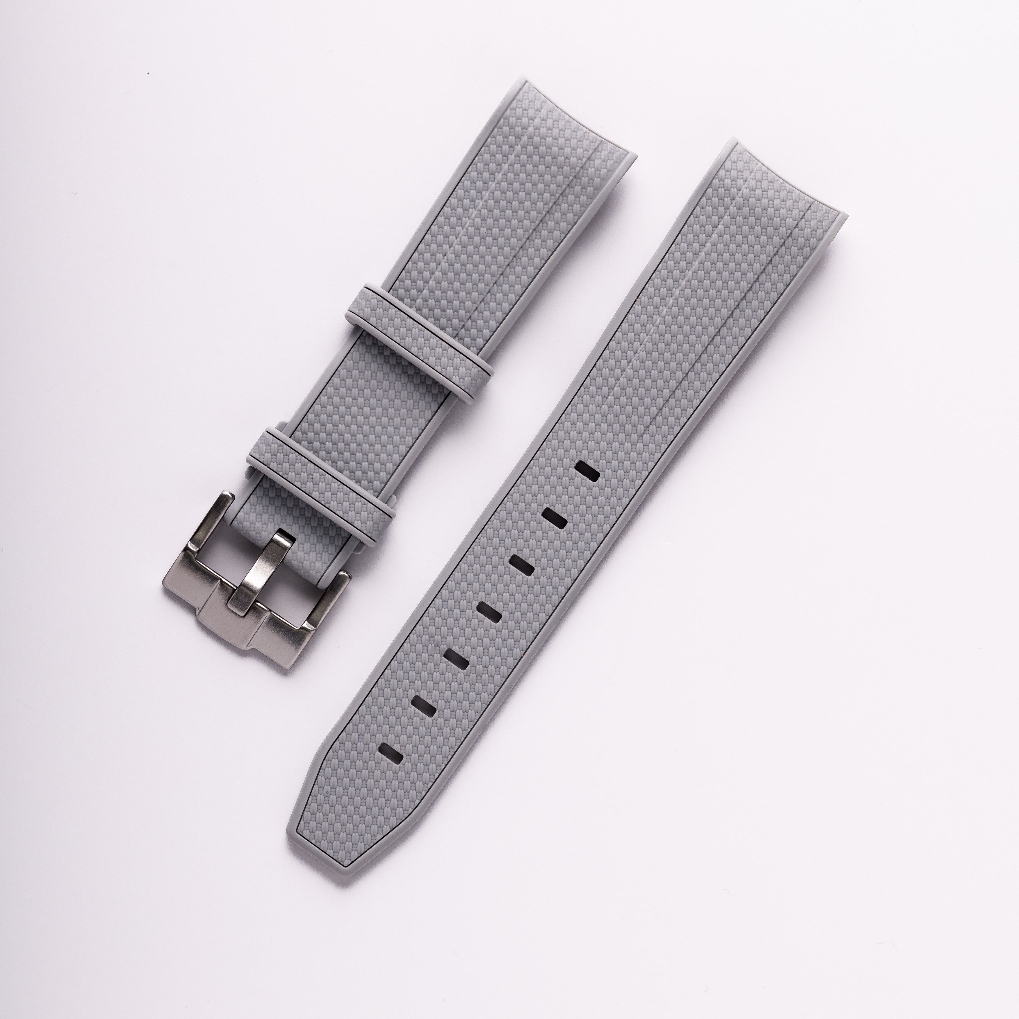 Omega Swatch Grey Rubber Strap