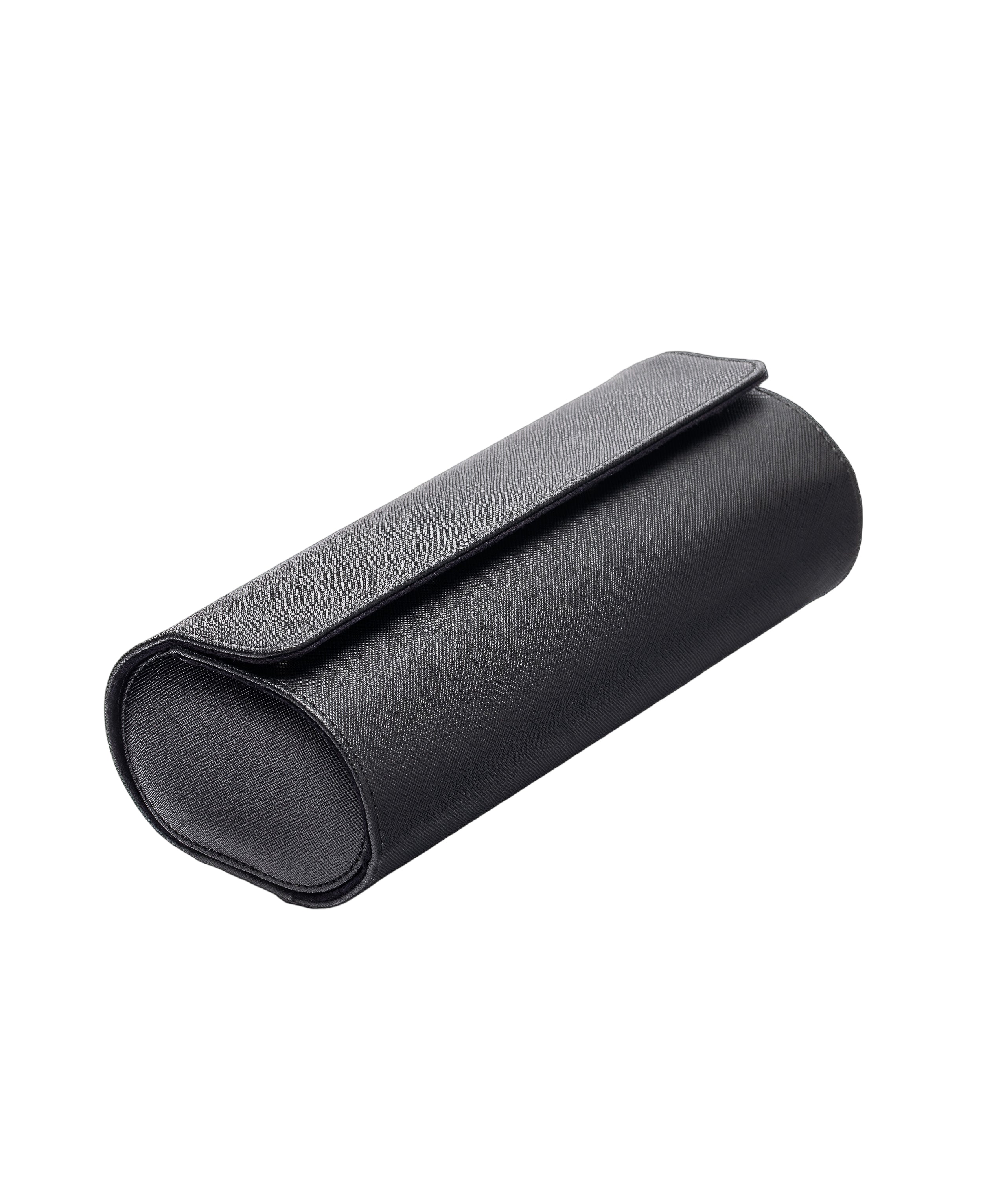 Cased in Time 3-Watch Roll Black Edition