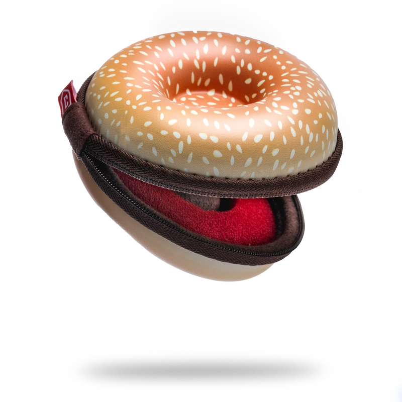 Secure Single Watch Travel Case - Royale with Cheese