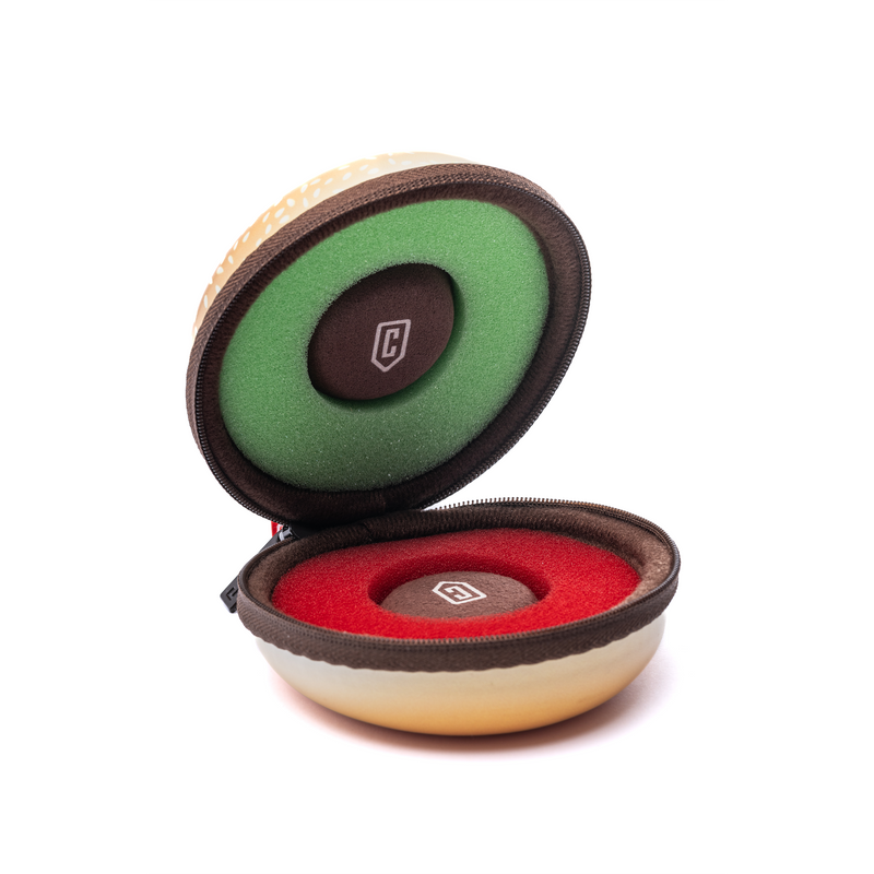 Secure Single Watch Travel Case - Royale with Cheese