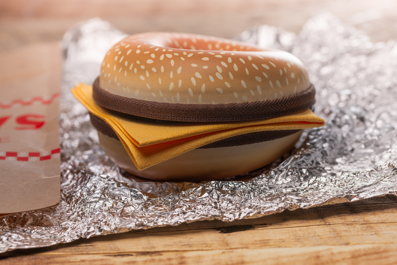 Secure Single Watch Travel Case - Royale with Cheese