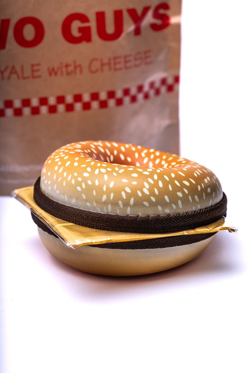 Secure Single Watch Travel Case - Royale with Cheese