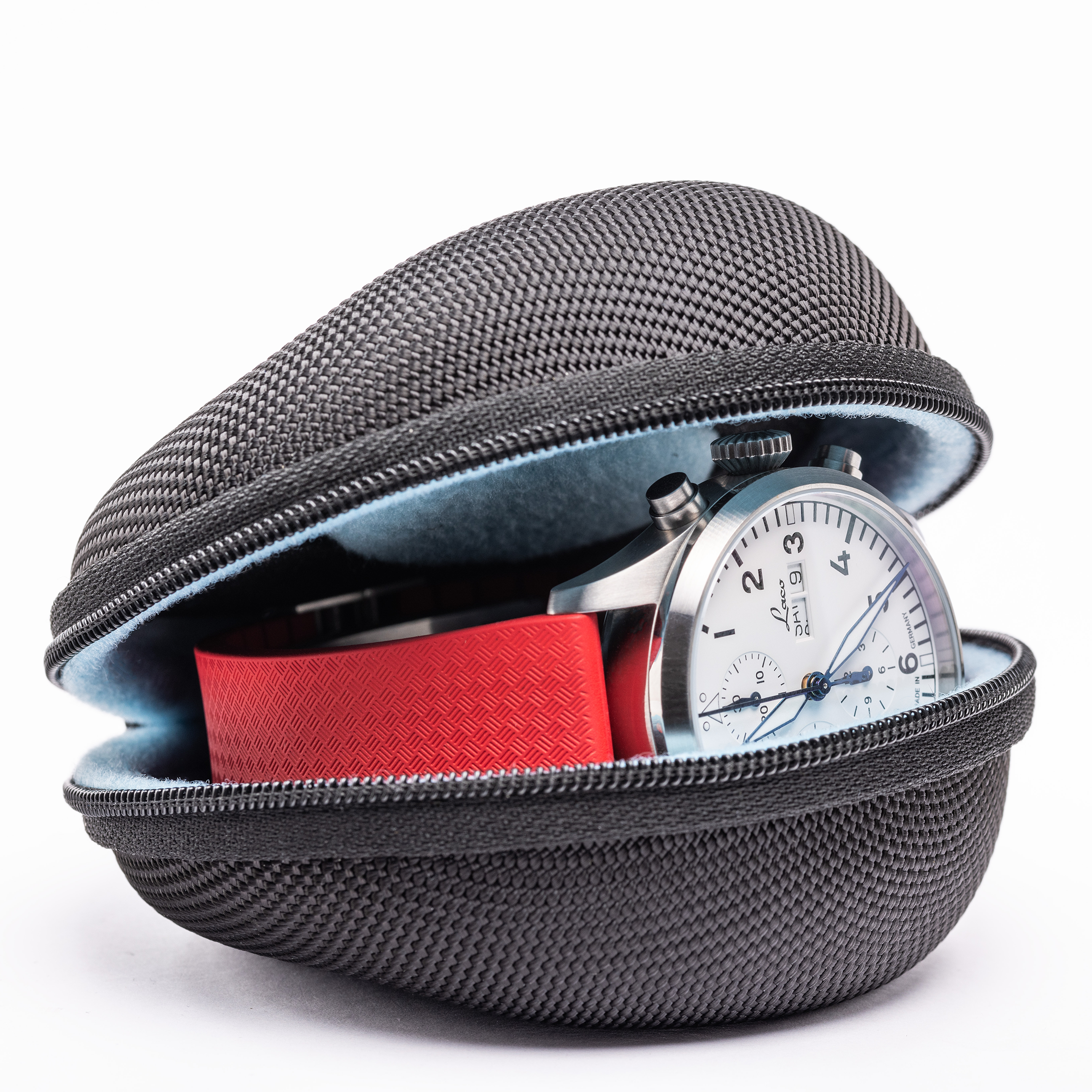Cased In Time Secure Single Watch Travel Case - Bamford
