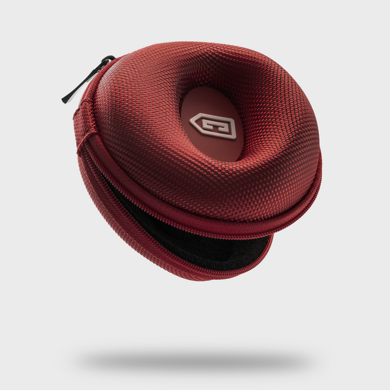 Single Watch Travel Case - Claret Red | Cased In Time
