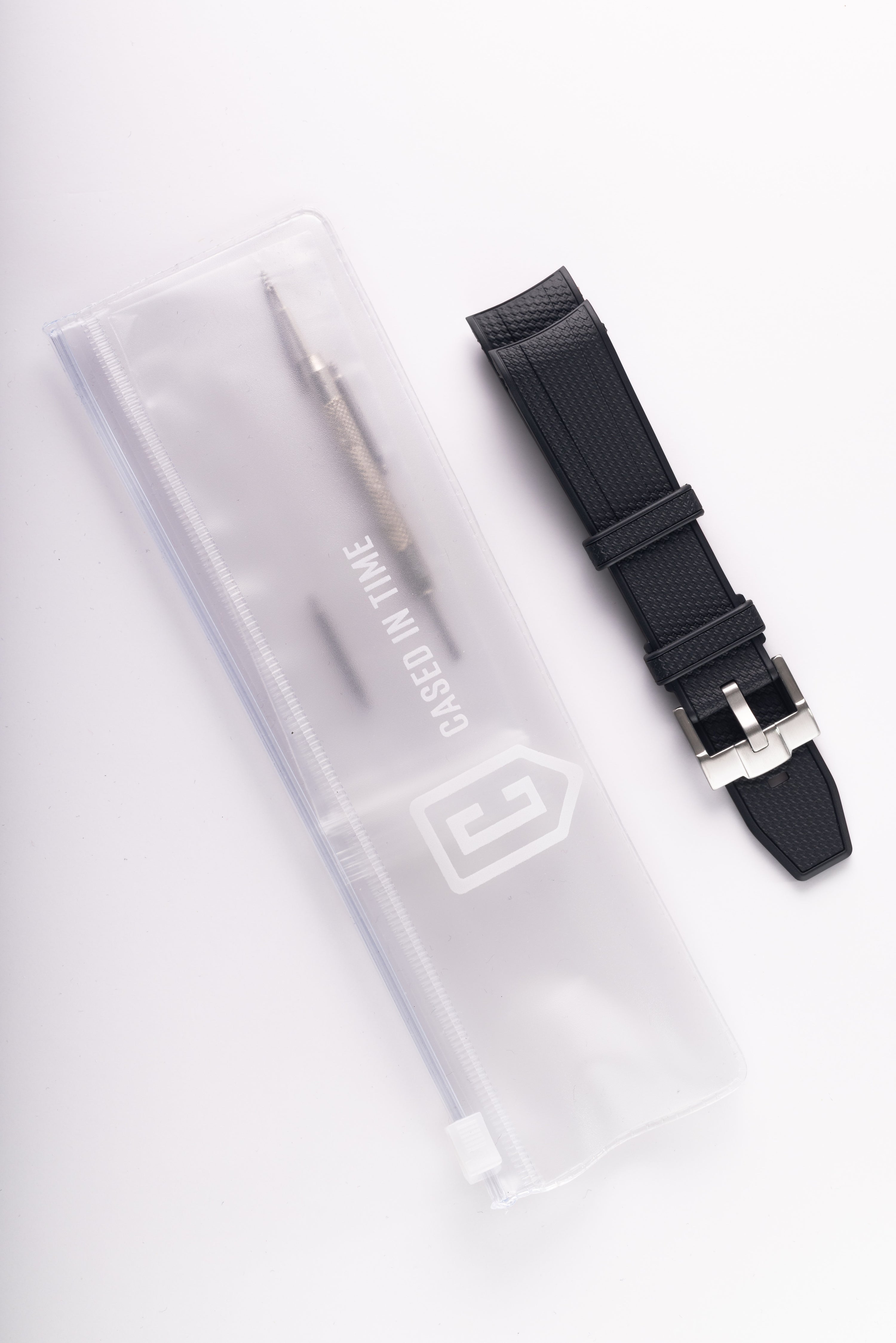 Omega Swatch Black Rubber Strap