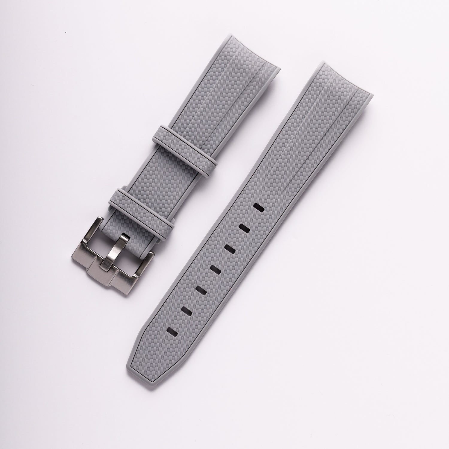 Omega Swatch Grey Rubber Strap