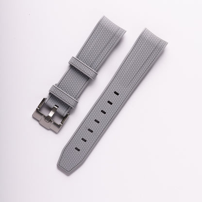 Omega Swatch Grey Rubber Strap