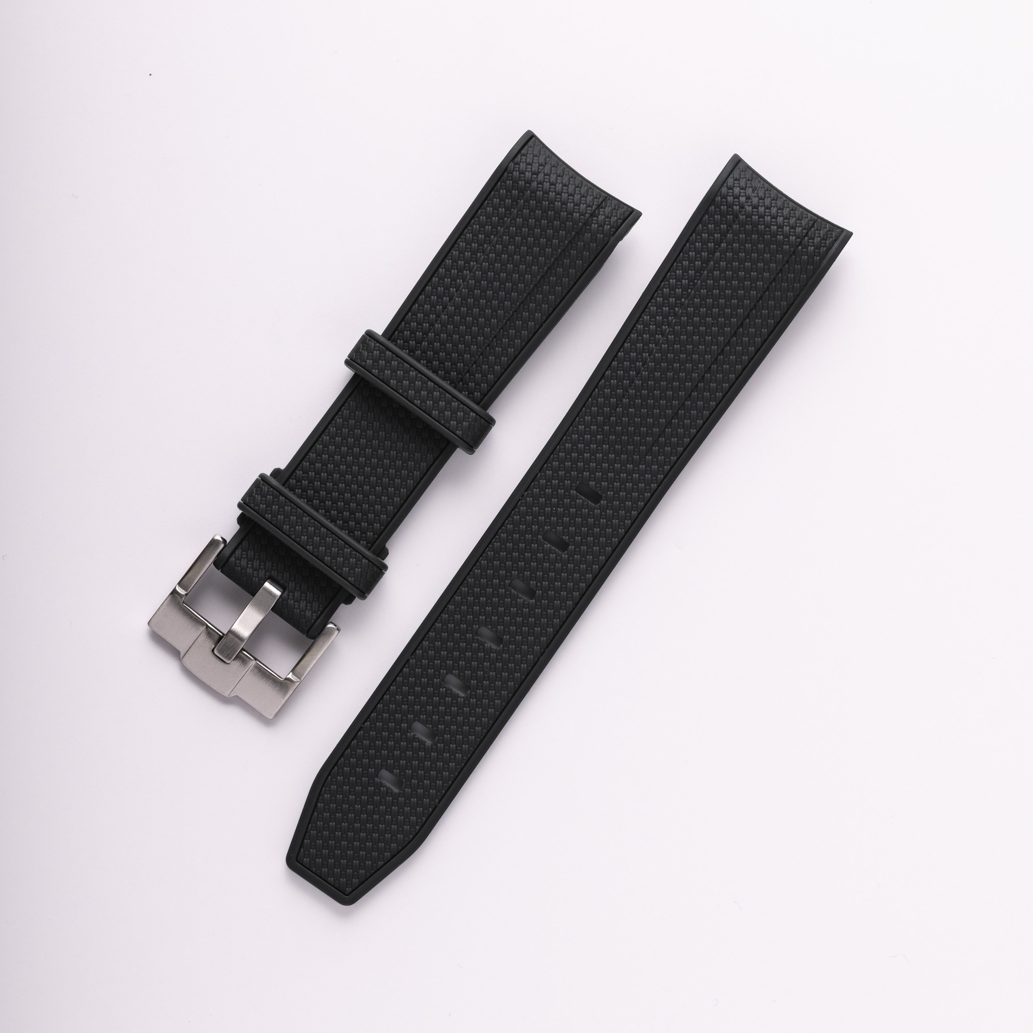 Omega X swatch Black Rubber Watch Strap