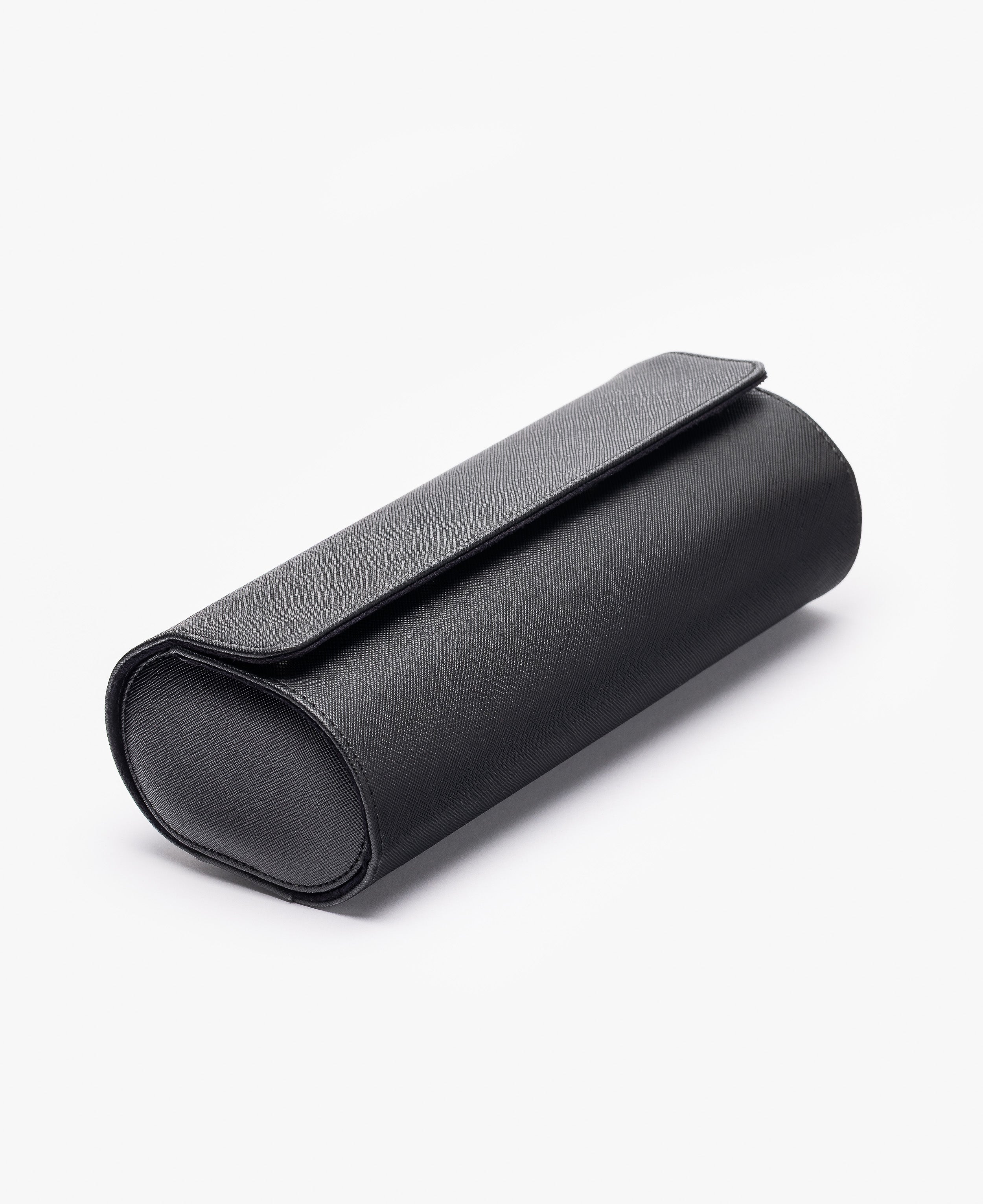 Cased in Time 3-Watch Roll Black Edition