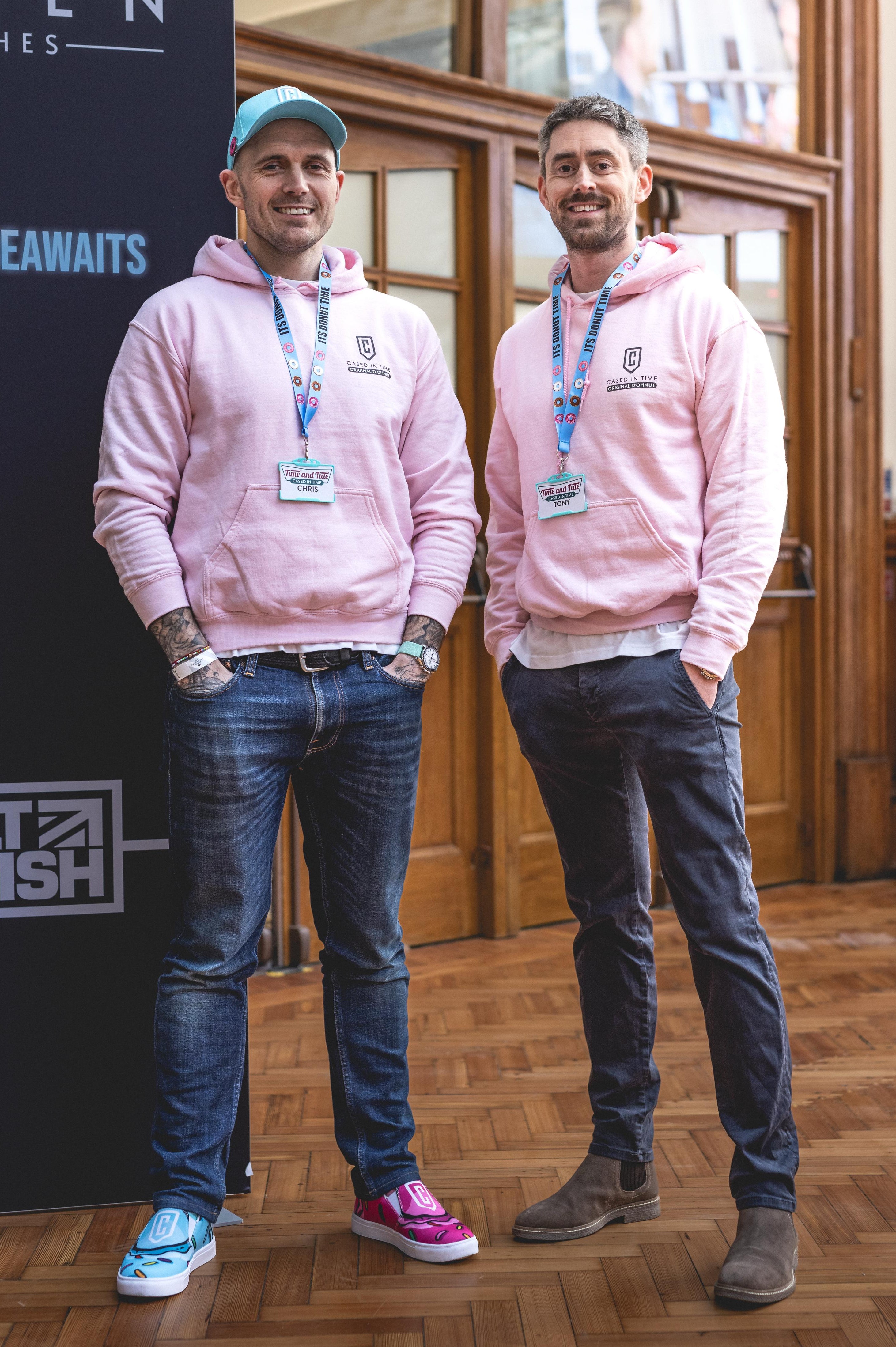 Chris Alexander and Tony Witney Directors of Cased in time