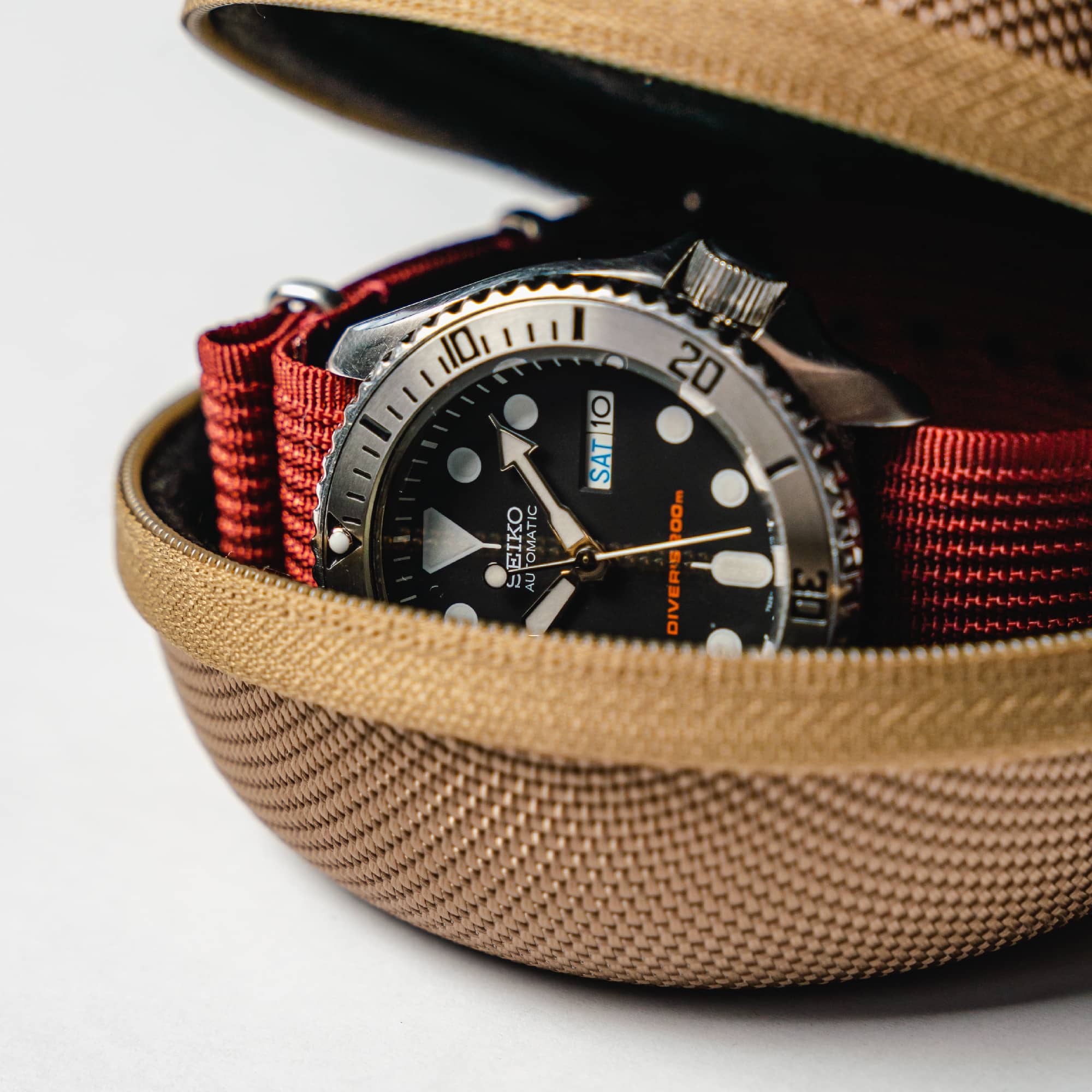 Bronze - Watch Travel Case | Cased In Time